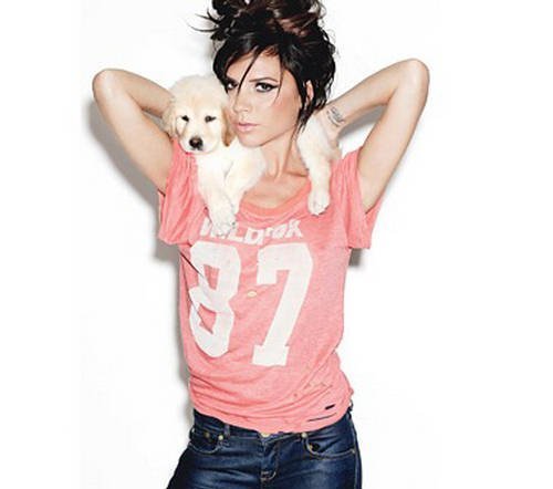 Виктория Бэкхем для Glamour