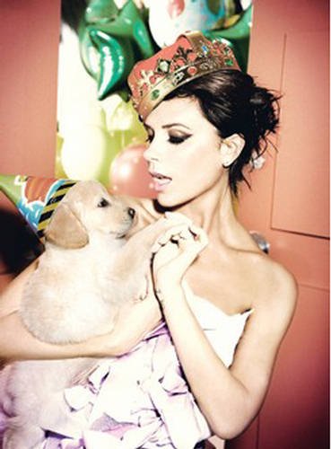 Виктория Бэкхем для Glamour