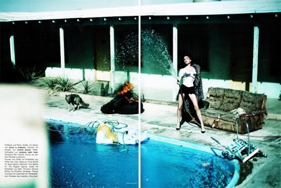 Виктория Бэкхем для Vogue