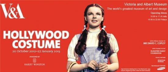 выставка голливудского костюма в Лондоне