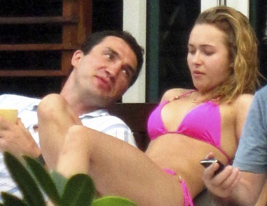 Хайден Панетьере и Владимир Кличко