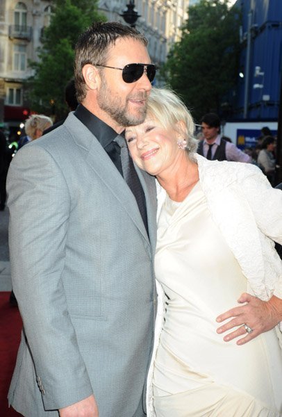 Хелен Миррен и Рассел Кроу