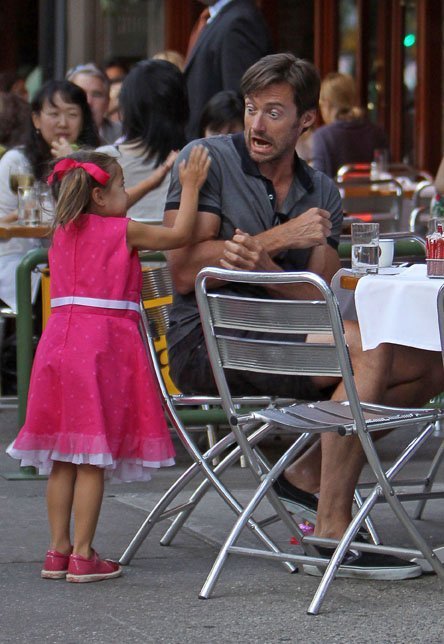 Хью Джекман и дети