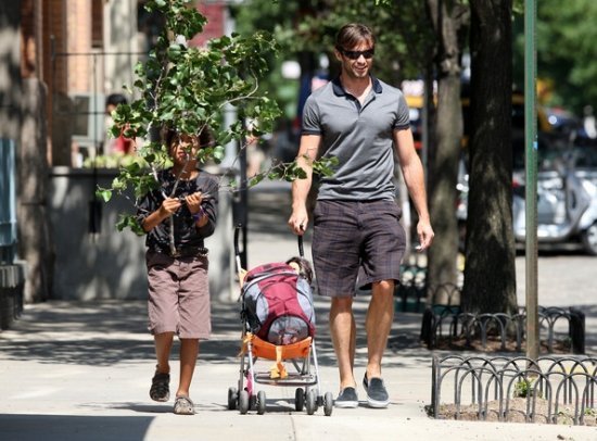 Хью Джекман и дети