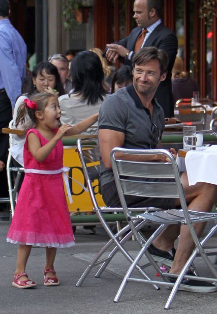 Хью Джекман и дети