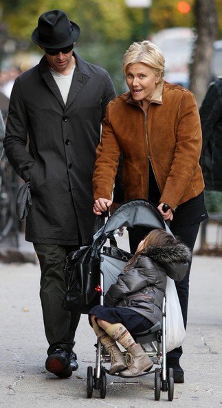 Хью Джекман с детьми