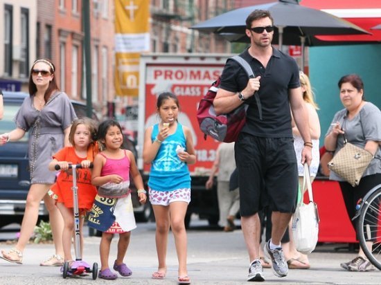 Хью Джекмен и Ава