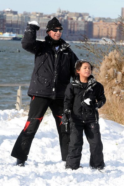 Хью Джекмен и дети