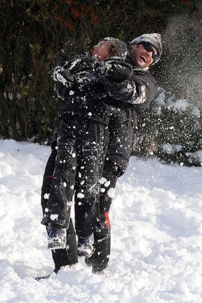 Хью Джекмен и дети