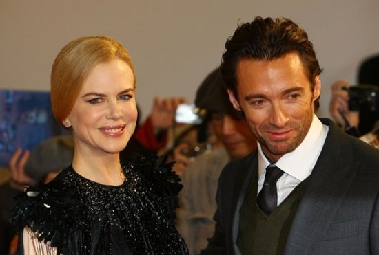 Хью Джекмен и Николь Кидман на премьере