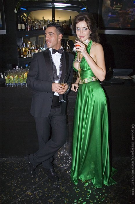 Юлия Образцова на дне рождения Fresh Art