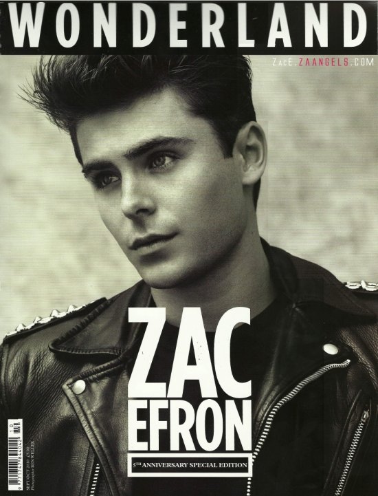 Зак Эфрон для Wonderland