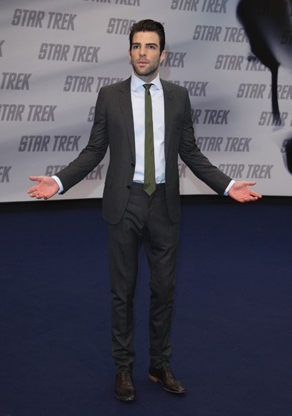 Закари Квинто в Берлине