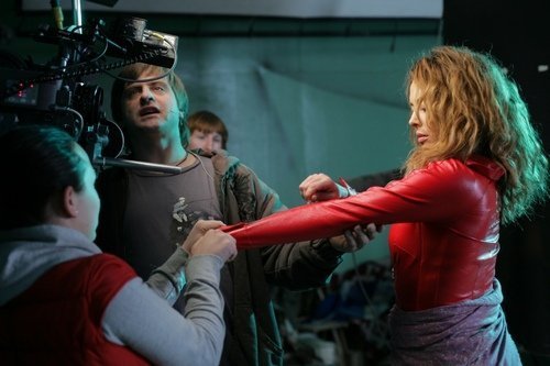 Жанна Фриске снимает клип 