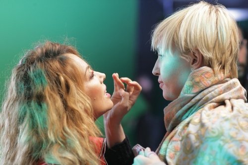 Жанна Фриске снимает клип 