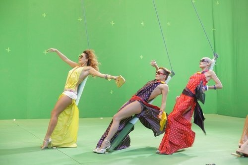 Жанна Фриске снимает клип 