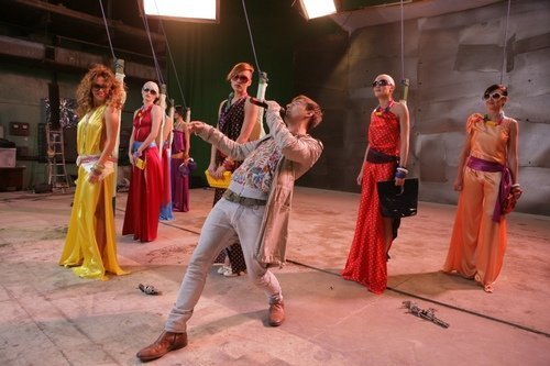 Жанна Фриске снимает клип 