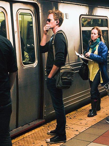 Звезды в метро