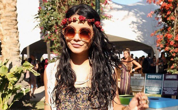 VANESSA HUDGENS at Day 3 of 2012 Coachella
