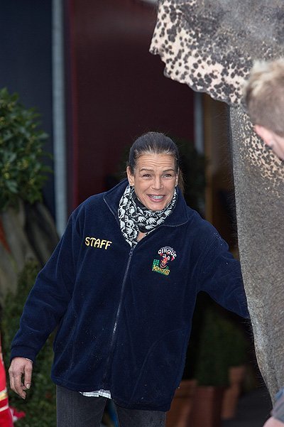 Princess Stephanie Of Monaco Gives Press Conference To Launch the 39th International Circus Festival