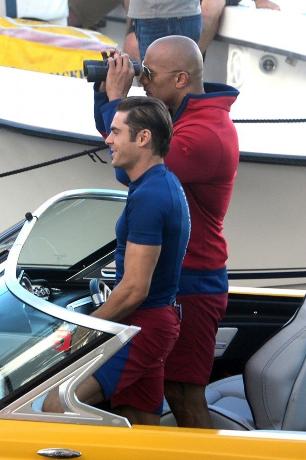 Съемки "Спасателей Малибу" начались