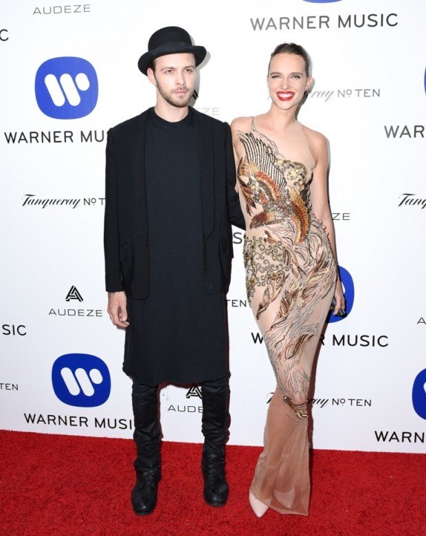 Макс Барских с девушкой Микка Джаггера