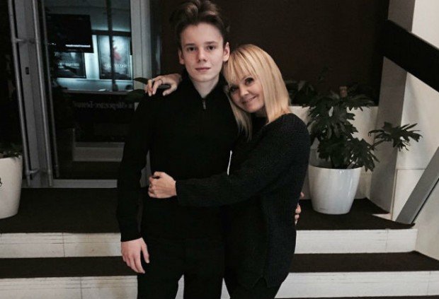 Валерия с сыном 