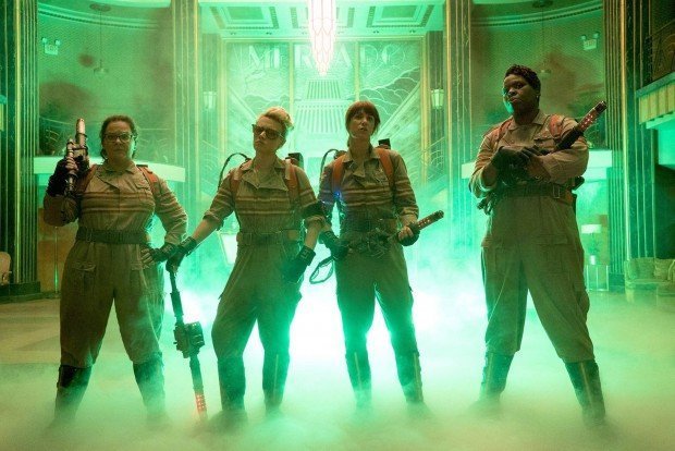 16-12-2015 First offical look at new film "Ghostbusters" Pictured: Melissa McCarthy, Kristen Wiig, Kate McKinnon, and Leslie Jones PLANET PHOTOS www.planetphotos.co.uk info@planetphotos.co.uk +44 (0)20 8883 1438