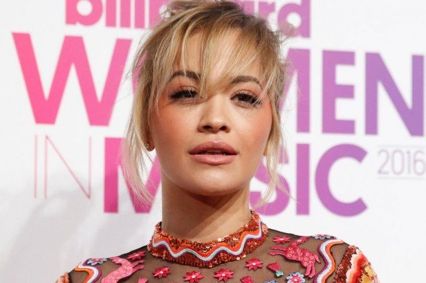 Rita-Ora-poses-on-the-red-carpet-a-the-Billboard-Magazines-11th-annual-Women-in-Music-luncheon-in-N