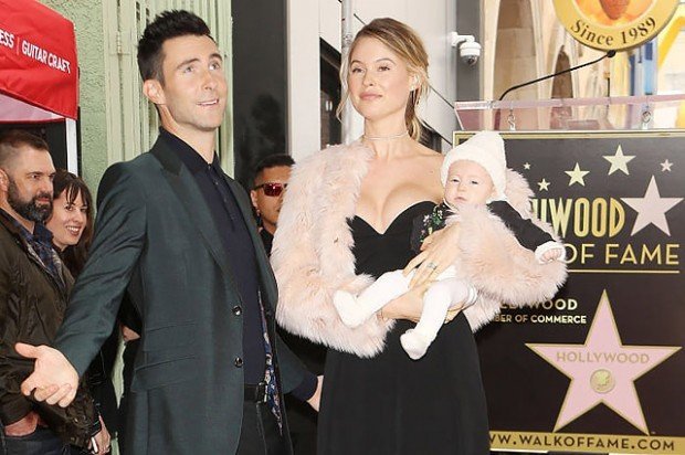 Adam Levine Honored With Star On The Hollywood Walk Of Fame