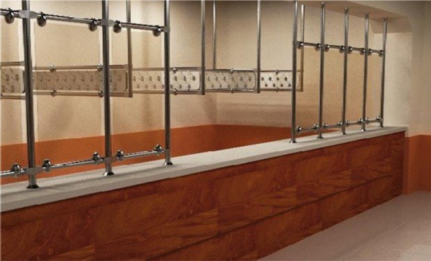 Гардеробная в учреждении