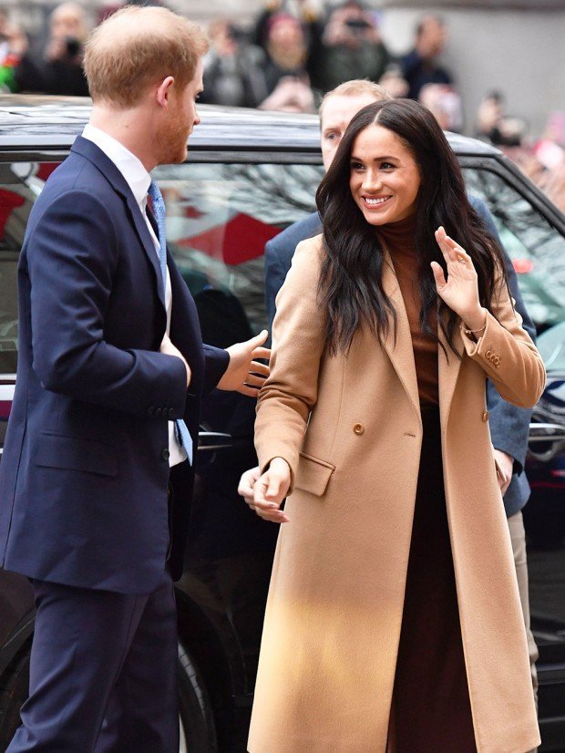 Prince Harry and Meghan Duchess of Sussex visit to Canada House, London, UK - 07 Jan 2020