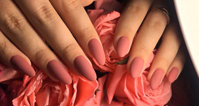 Самый красивый маникюр - матовый