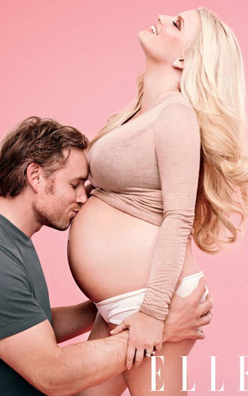 Pregnant interracial