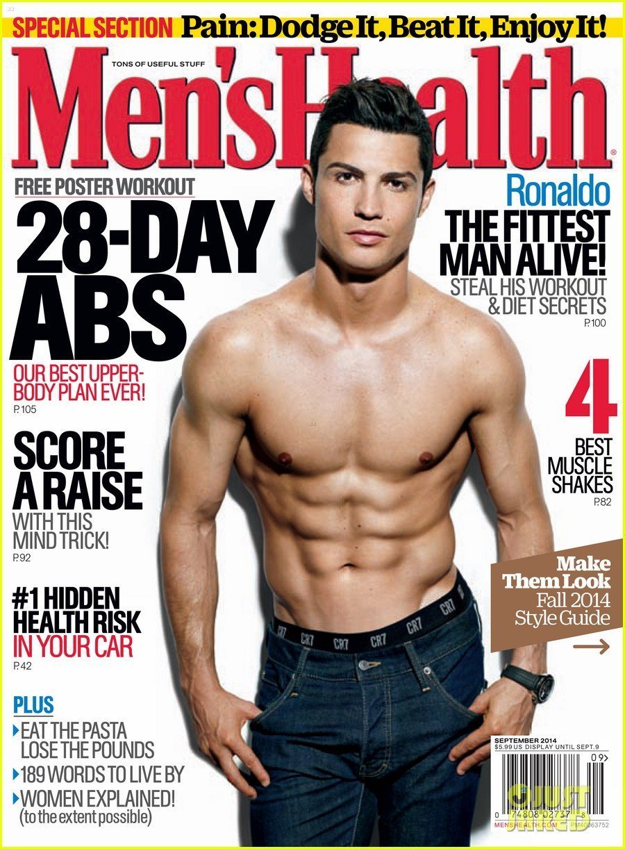 Криштиану роналду в mens health Криштиану роналду в mens health