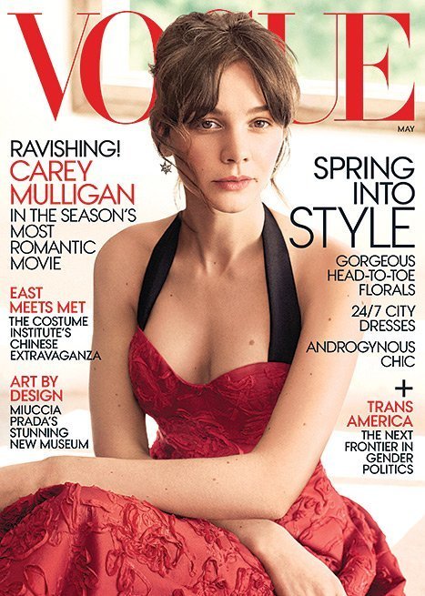 Кэри Маллиган на портретной съёмке Vogue; актриса озвучила Александру в фильме Wildwood
