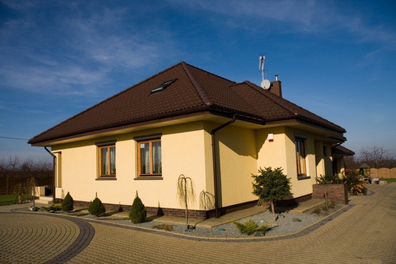 Дом из пеноблоков