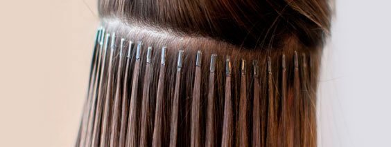 нарощеные волосы