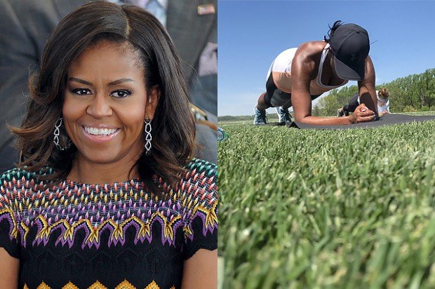 Мишель Обама на время стала фитнес-тренером
