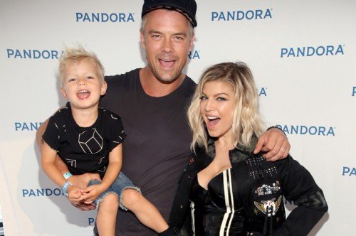 LOS ANGELES, CA - AUGUST 13:  (L-R) Axl Jack Duhamel, actor Josh Duhamel, and singer Fergie attend Pandora Summer Crush at LA Live on August 13, 2016 in Los Angeles, California.  (Photo by Jonathan Leibson/Getty Images for Pandora Media Inc) 