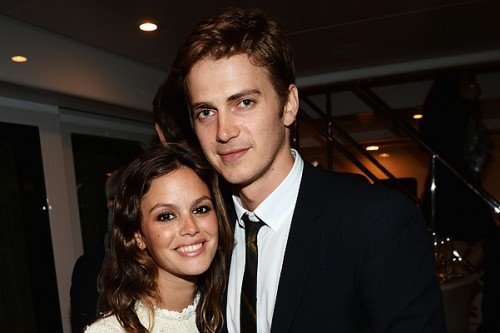 CANNES, FRANCE - MAY 19:  Actors Rachel Bilson and Hayden Christensen attend the Glacier Films launch party hosted by Hayden C and Michael Saylor aboard the Yacht Harle on May 19, 2013 in Cannes, France.  (Photo by Michael Buckner/Getty Images for Torch) 