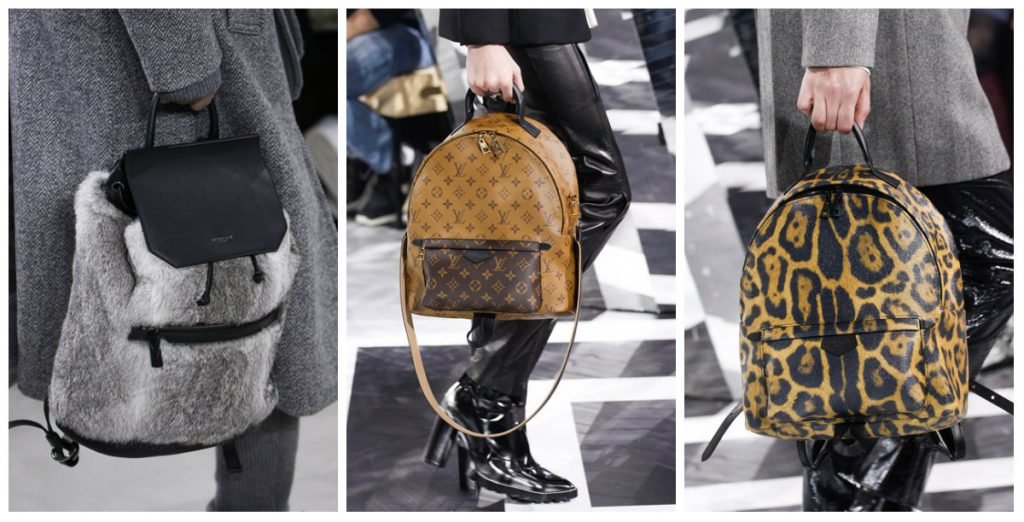 Модные кожанные рюкзаки