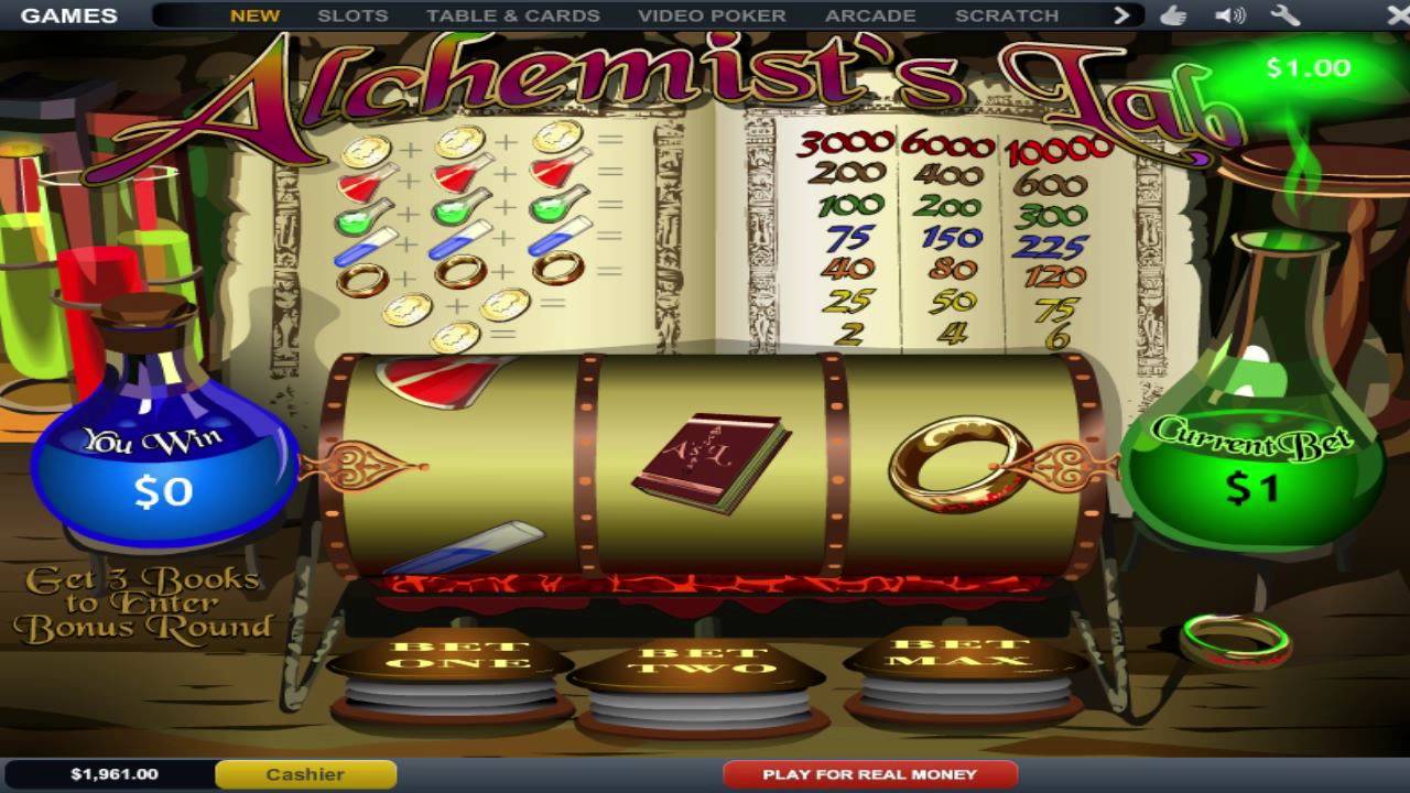 Лаборатория Алхимии играть онлайн