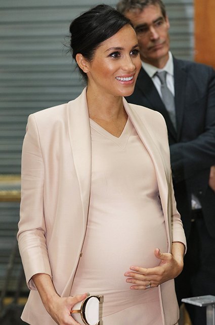 The Duchess Of Sussex Visits The National Theatre