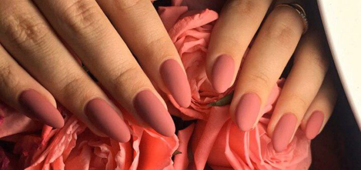 Самый красивый маникюр - матовый