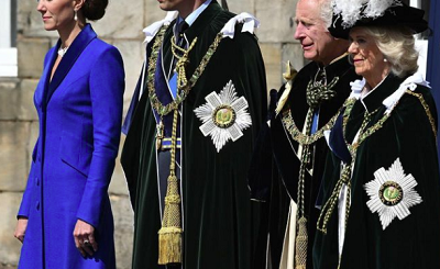 Кейт Миддлтон, принц Уильям, королева Камилла, король Карл