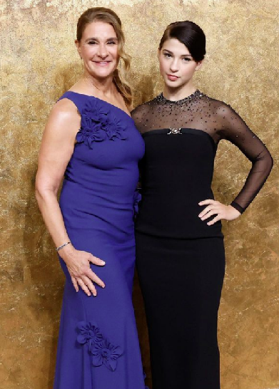 Мелинда Гейтс и Фиби Гейтс