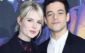 Рами Малек и Люси Бойнтон