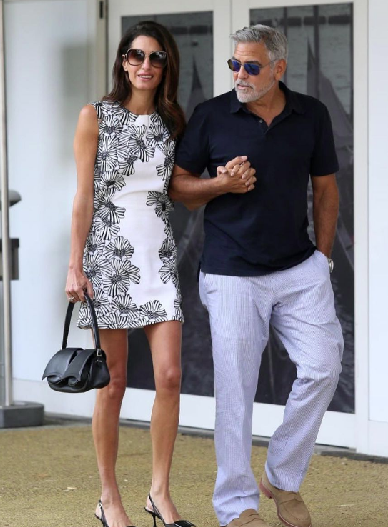 Джордж Клуни и Амаль Клуни