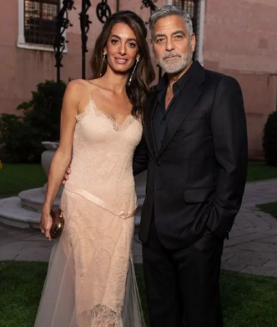 Джордж Клуни и Амаль Клуни